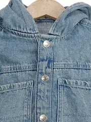 Vorschaubild 2 von Kinder Jeansjacke mit Kapuze Gr. 92 Blau Casual Baumwolle