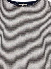 Vorschaubild 2 von Damen Langarmshirt Gr. 36/S Beige Gestreift Casual