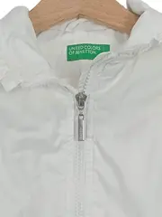 Vorschaubild 2 von Mädchen Leichte Jacke Gr. 104 (3-4 Jahre) Weiß Casual