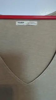 Vorschaubild 5 von Damen Maxikleid Freizeitkleid Beige Gr. 42;XL Baumwolle Casual