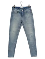 Vorschaubild 1 von Destroyed Jeans Damen 36 Blau Casual Z1975 Denim