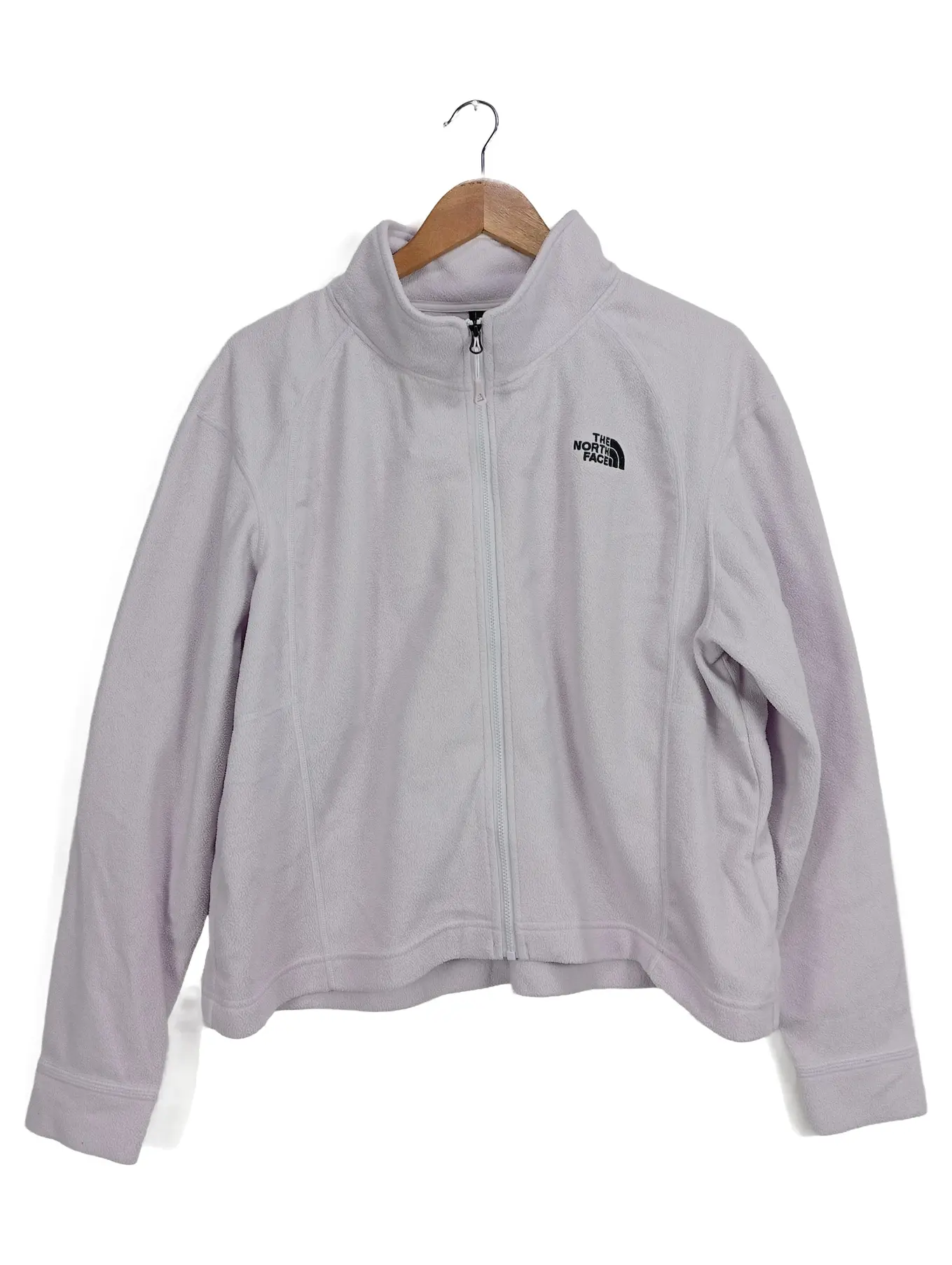 THE NORTH FACE Damen Fleecejacke Gr. 40 L Lila Outdoor Jacke