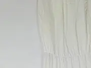 Vorschaubild 5 von Damen Freizeitkleid Gr. 38/M Weiß Casual Lyocell Elasthan