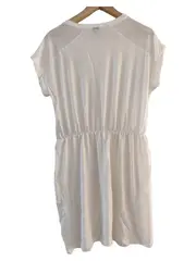 Vorschaubild 2 von Damen Freizeitkleid Gr. 38/M Weiß Casual Lyocell Elasthan