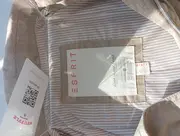 Vorschaubild 3 von Damen Leichte Jacke Gr. 38/M Beige Casual Übergangsjacke Baumwolle