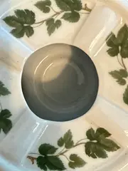 Vorschaubild 3 von Aschenbecher Weinlaub Porzellan Klassisch Beige 12cm