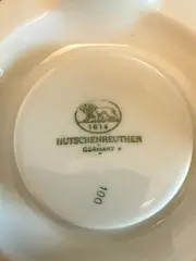 Vorschaubild 4 von Aschenbecher Weinlaub Porzellan Klassisch Beige 12cm