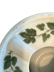 Vorschaubild 2 von Aschenbecher Weinlaub Porzellan Klassisch Beige 12cm
