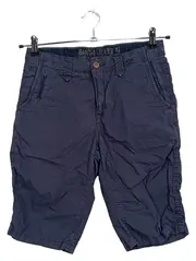 Vorschaubild 1 von Jeans Cargo Shorts Kinder Gr. 164 Blau Baumwolle Bermuda