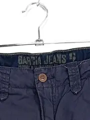 Vorschaubild 3 von Jeans Cargo Shorts Kinder Gr. 164 Blau Baumwolle Bermuda