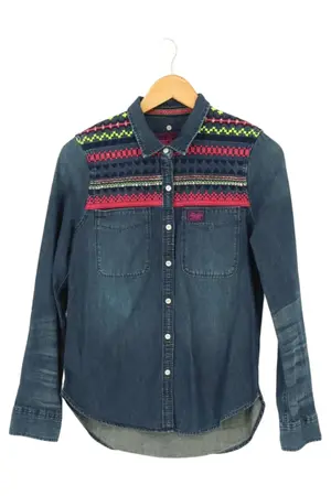 SUPERDRY Hemdbluse
