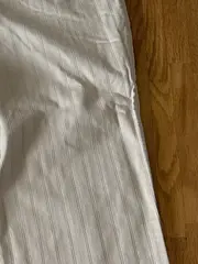 Vorschaubild 5 von Damen Stoffhose Gr. 46 Beige Gestreift Casual Hose