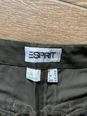 Vorschaubild 4 von Damen Arbeitshose Gr. 40 Oliv Praktisch Baumwolle Cargo Hose