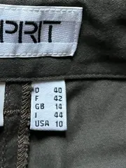 Vorschaubild 6 von Damen Arbeitshose Gr. 40 Oliv Praktisch Baumwolle Cargo Hose