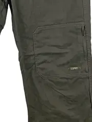 Vorschaubild 3 von Damen Arbeitshose Gr. 40 Oliv Praktisch Baumwolle Cargo Hose