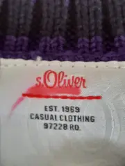 Vorschaubild 3 von Kinder Pullunder Gr. 68 Lila Strickweste Casual