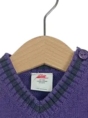 Vorschaubild 2 von Kinder Pullunder Gr. 68 Lila Strickweste Casual