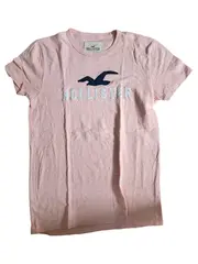 Vorschaubild 1 von Kinder T-Shirt Rosa Gr. S Casual Logo-Print