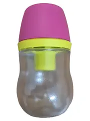 Vorschaubild 1 von Vorratsglas Kunststoff Glas Pink Praktisch 15cm Höhe 8cm Breite