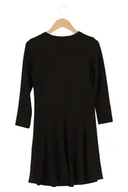 Vorschaubild 2 von Damen Freizeitkleid Gr. 34/XS Schwarz Basic Elegant
