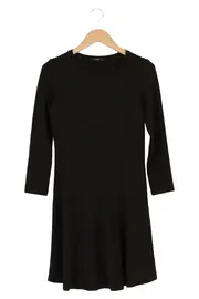 Vorschaubild 1 von Damen Freizeitkleid Gr. 34/XS Schwarz Basic Elegant