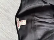 Vorschaubild 4 von Damen Bluse Langarm Schwarz Gr. 38 Modern mit Perlen Akzenten