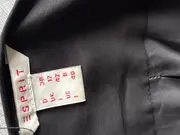 Vorschaubild 3 von Damen Bluse Langarm Schwarz Gr. 38 Modern mit Perlen Akzenten