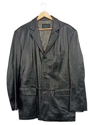 DAVID MOORE Lederjacke