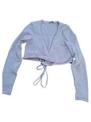 Vorschaubild 1 von Damen Strickjacke Gr. 38/M Lila Casual Cardigan