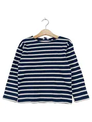 Vorschaubild 1 von Kinder Langarmshirt gestreift Maritim Blau 116