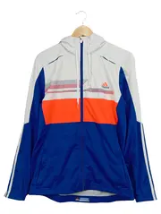 Vorschaubild 1 von Herren Trainingsjacke Gr. 46/S Mehrfarbig Sport Kapuze Reißverschluss