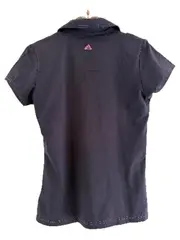 Vorschaubild 2 von Damen Poloshirt Climacool Kurzarm Sport Blau Gr. M Polyester