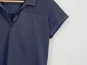 Vorschaubild 4 von Damen Poloshirt Climacool Kurzarm Sport Blau Gr. M Polyester