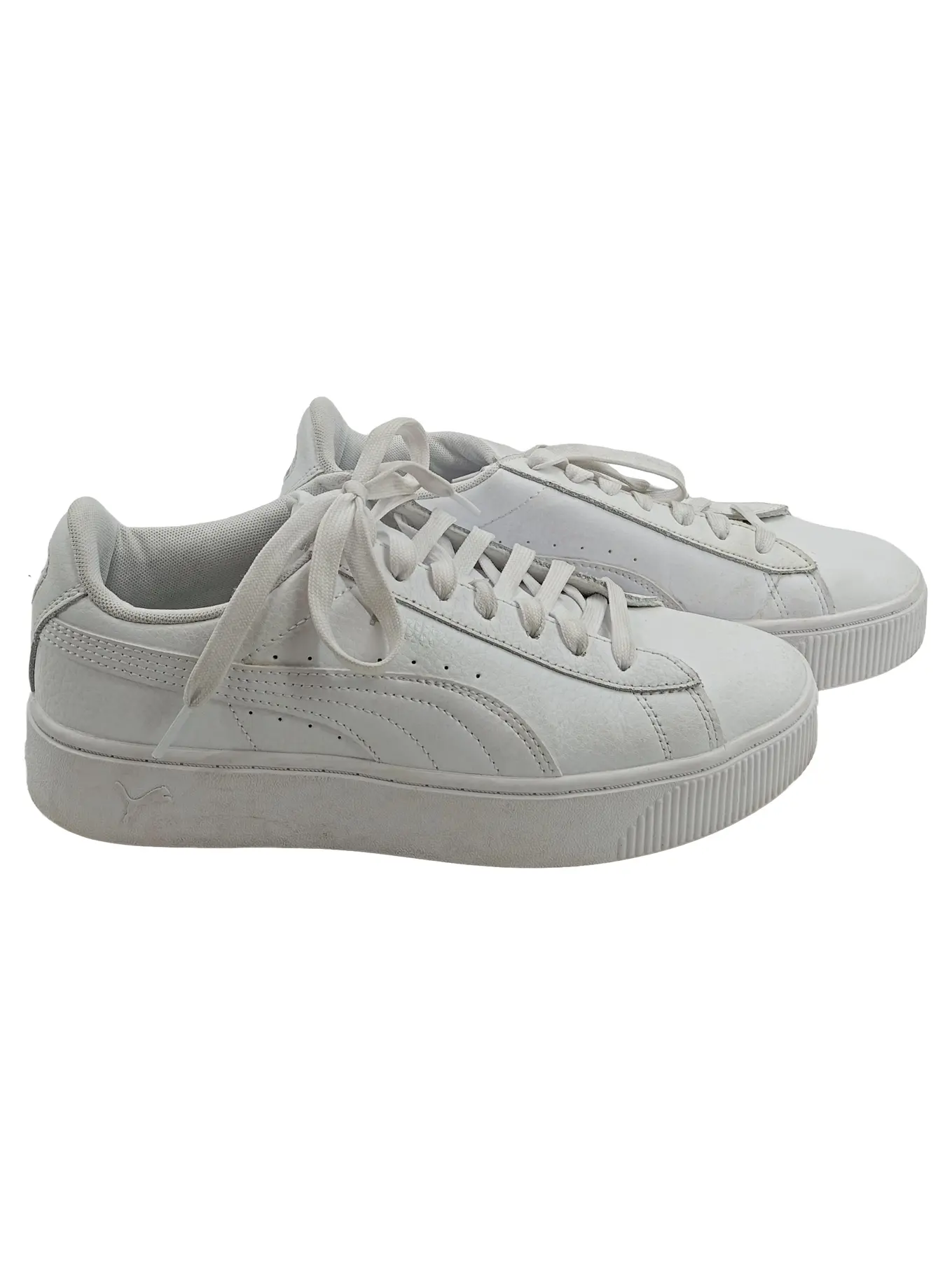 PUMA Damen Plateau Sneaker low Weiß Gr. 39 Casual