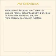 Vorschaubild 2 von Cornelia Poletto Kochbuch Polettos Kochschule Grundkurs Rezepte Hardcover