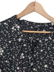 Vorschaubild 3 von Damen Kleid Blumenmuster Schwarz Gr. 42;XL Elegant Festlich