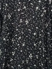 Vorschaubild 2 von Damen Kleid Blumenmuster Schwarz Gr. 42;XL Elegant Festlich