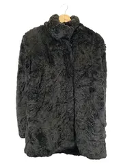 Vorschaubild 1 von Damen Winterjacke Felloptik Schwarz Gr. 34/XS Elegant