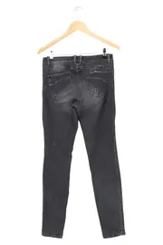Vorschaubild 2 von Damen Jeans Slim Fit W28/36 Schwarz Casual Urban Vintage