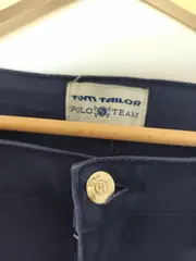 Vorschaubild 3 von Damen Caprihose Gr. 42 Blau Baumwolle Casual Stoffhose