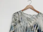 Vorschaubild 5 von Damen Hemdbluse 42/XL Mehrfarbig Casual mit Print und Schriftzug