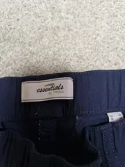 Vorschaubild 2 von Damen Caprihose Stoffhose Blau Gr. 44 Stretch Casual
