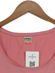 Vorschaubild 4 von Damen T-Shirt Pink Gr. 38/M mit Aufdruck Casual