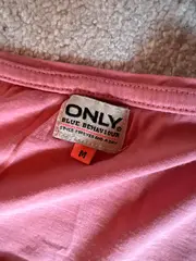 Vorschaubild 2 von Damen T-Shirt Pink Gr. 38/M mit Aufdruck Casual