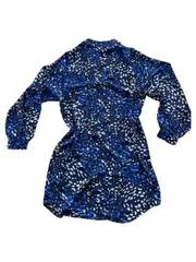 Vorschaubild 2 von Damen Freizeitkleid XS Mehrfarbig Casual Muster Polyester