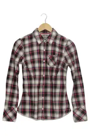 Vorschaubild 1 von Damen Hemdbluse Kariert Mehrfarbig Gr. 32/XS Casual Preppy