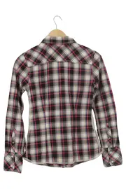 Vorschaubild 2 von Damen Hemdbluse Kariert Mehrfarbig Gr. 32/XS Casual Preppy
