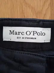 Vorschaubild 3 von Damen Stoffhose Gr. 36 Blau Klassisch Baumwolle