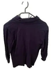 Vorschaubild 4 von Damen Jersey Blazer Gr. L Blau Baumwolle Casual