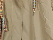 Vorschaubild 3 von Damen Parka Jacke mit Kapuze Gr. 38 Beige Casual Leichte Jacke